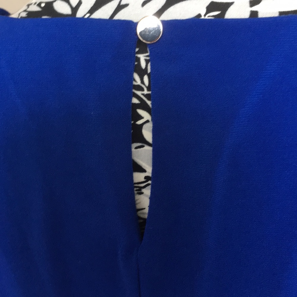 Royal blue top - Picture 5 of 5